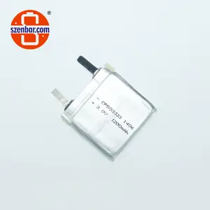 Enbar Li-MnO2 ultra mince batterie 3v CP503333 1200mAh pour l'étiquette DE RFID batterie