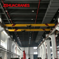 Grúa Puente Monoviga de Alta Calidad con Certificación CE ISO Europea, con Polipasto Eléctrico y Control Remoto para Fábrica o Taller