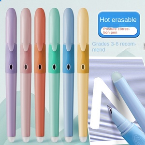 Bolígrafo de Caligrafía Térmico Borrable Weizhuang al por Mayor, 6 Colores, para Niños de Primaria, Bolígrafo de Plástico - Product Image 1