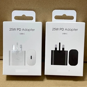 Cargador tipo C PD original de 25W, <span class=keywords><strong>EP</strong></span> <span class=keywords><strong>TA800</strong></span>, enchufe británico, adaptador de corriente de 3 pines, cargador superrápido para Samsung S25, S24, S23, 2 uds. - Product Image 3