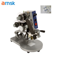 DY-8 Vente en gros Imprimante portable Date de production manuelle Numéro de lot Ruban thermique à impulsions Machine d'impression de date Machine de codage