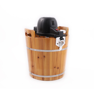 Cubo de madera de alta calidad <span class=keywords><strong>para</strong></span> <span class=keywords><strong>hacer</strong></span> helados, Cubo de madera de limpieza fácil, máquina <span class=keywords><strong>para</strong></span> <span class=keywords><strong>hacer</strong></span> helados, fruta, Yogurt, 2021 - Product Image 5