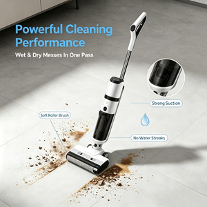 Máquina todo en uno <span class=keywords><strong>lavadora</strong></span> y <span class=keywords><strong>secadora</strong></span> de suelos húmeda y seca, autolimpieza, autonomí<span class=keywords><strong>a</strong></span> de 45 minutos, venta directa de fábrica - Product Image 2