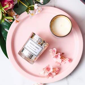 Vela Aromática Artesanal de Alta Calidad, Ecológica, de Cera de Soya, en Vaso de Vidrio, para Acción de Gracias, Navidad y Bares - Product Image 3