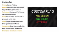 Premium America Outdoor Heavy Duty Oxford Cloth USA Drapeaux 3x5FT Grand drapeau américain américain avec étoiles brodées cousues à rayures