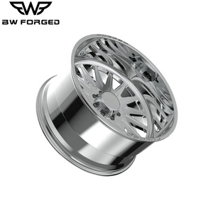 BW Deep Dish Polished Chrome Forged Alloy <strong>Wheel</strong> for Truck <strong>Ford</strong> F150 <strong>F250</strong> F350 Ranger Silverado1500 2500 3500 - Product Image 2