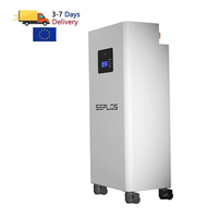 Batterie Lithium LiFePO4 Seplos 51.2V 280Ah 314Ah 15KWh 16KWh en Stock UE, Pack Batteries au Lithium 48V/51.2V pour Système de Stockage d'Énergie Solaire Domiciliaire