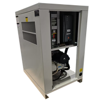 Compresseur d'air à spirale sans huile YiBang 2,2 kW 3 CV 240 L/min, réservoir 5 L, 8 bars, à aimant permanent, à fréquence variable