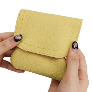 AndoBag Lichee Pattern Coin <b>Purses</b> for Women Genuine Cow Leather <b>Cute</b> Small Wallet <b>Purse</b> Fashion Mini Card Holder 1470 - Product Image 4