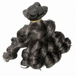 Extensions de cheveux naturels ondulés bruts du Cambodge, non traités, Remy, pour salons et vente en gros - Product Image 1