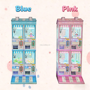 ตู้คีบตุ๊กตา KML Four Player Mini Mega Claw Machine พร้อมไฟกระพริบ ได้รับการรับรองมาตรฐาน CE รับประกัน <span class=keywords><strong>12</strong></span> เดือน - ของรางวัลตุ๊กตาสำหรับศูนย์เกม - Product Image 4