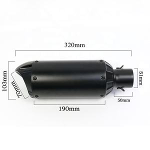 Nouveau <span class=keywords><strong>silencieux</strong></span> d'échappement en acier inoxydable pour moto CBR CB400 CB600 CBR600 CBR1000 990 DUKE ER6N ER6R YZF600 TTR - Product Image 5