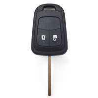 Offre Spéciale – Coque de Clé de Voiture à Distance Vierge Non Taillée HU100 à 2 Boutons, Remplacement de Coque de Clé pour Véhicule, Accessoire de Remplacement de Clé