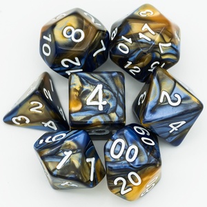 Udixi Poliédrico Plástico Acrílico RPG Venta al por mayor Dungeons and Dragons <span class=keywords><strong>Dice</strong></span> <span class=keywords><strong>Set</strong></span> <span class=keywords><strong>Color</strong></span> Mixto - Product Image 6