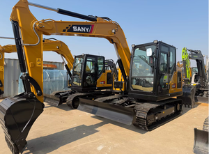 Mini-excavatrice Sany SY70C d'origine, moteur Isuzu, petite excavatrice Sany 70C en stock - Product Image 5