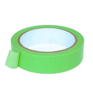 Hoge temperatuur UV-bestendige, residu-vrije autolak, laaghechtende kleverige groene washi-papier afplaktape - Product Image 4