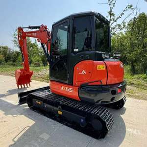 รถขุดไฮดรอลิกขนาดเล็ก Kubota KX165-<span class=keywords><strong>5</strong></span> ของแท้จากญี่ปุ่น <span class=keywords><strong>ม</strong></span>ือ<span class=keywords><strong>สอง</strong></span> 6 ตัน พร้อ<span class=keywords><strong>ม</strong></span>รางยางและหัวคีบ - Product Image 2
