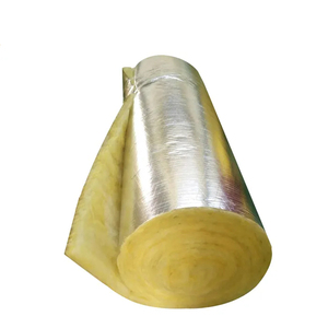 Isolation en laine de verre recouverte de papier aluminium 25 mm, design industriel moderne, résistant au <span class=keywords><strong>feu</strong></span>, insonorisant, écologique - Product Image 5