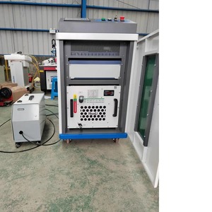 Machine de nettoyage au laser à fibre industrielle 2000W, nettoyeur laser continu pour l'élimination de la rouille, de la peinture, de l'huile, de la graisse et de l'oxyde sur les systèmes métalliques - Product Image 4