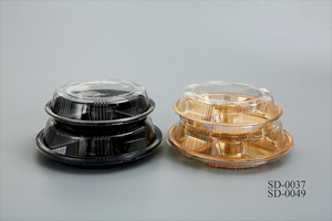 Disposable <b>Plastic</b> Storage <b>Containers</b> PET <b>Plastic</b> for <b>Food</b> Sushi Salad Candies Industrial Use for Pastry Packaging Boxes - Product Image 3