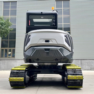 China Prijs <span class=keywords><strong>Crawler</strong></span> 6.5 Ton Grote Graafmachine Landbouw Hydraulische Graafmachine Landscaping Rubber Spoor Grote Graver Met Cabine - Product Image 4