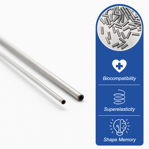 Tube en alliage <span class=keywords><strong>NiTi</strong></span> pour stent cardiaque et périphérique - Tube en Nitinol à haute résistance à la fatigue, matériau pour dispositifs TAVR/PFA - Product Image 2