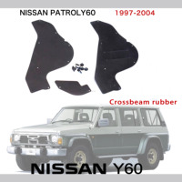 Garde-boue Crossbeam Rubber Accessories Patrol Y60 Joint de protection du faisceau d'aile pour Nissan Patrol Y60
