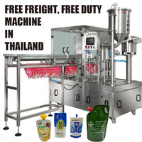 Machine de remplissage et de capsulage pour Machine de remplissage de liquide de poche de bec verseur
