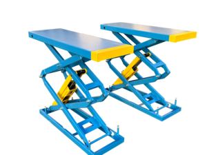 Gunting kendaraan portabel, pemangkas angkat Platform elektrik, gunting mobil angkat tinggi hidrolik - Product Image 2