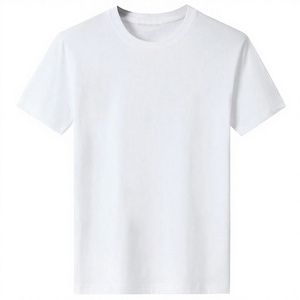 T-shirt décontracté pour homme, coupe ample, ultra-doux, séchage rapide, à pois fins, épaissi 180g, sérigraphié, teint en pièce, personnalisé OEM - Product Image 2