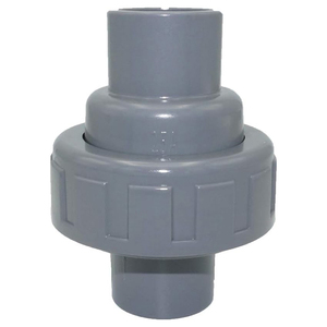 Valve anti-retour compacte en élastomère/NBR, norme DIN 40A, excellente résistance chimique, fabriquée au Japon - Product Image 1