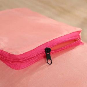 Bolsa de Gimnasio Plegable Ligera con Logotipo Personalizado, Bolsa de Viaje Plegable para Guardar Ropa, Bolso de Mano - Product Image 4