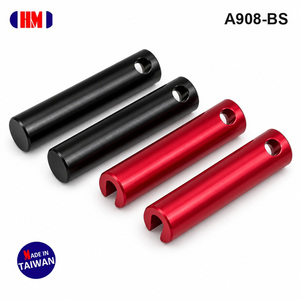 Kit de remplacement de barres de frein pour rappel, compatible avec le abaisseur de rack HM A908, 4 barres, rouge et noir, matériau personnalisable, pièces de rechange OEM Taïwan - Product Image 1