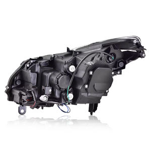 ไฟหน้าสำหรับ Infiniti G25 G37 รุ่นปรับปรุง GTR ปี 2010-2015 แบบสี่ประตู 2 ชิ้น ไฟ LED DRL พร้อมไฟเลี้ยว ไฟสูง โปรเจคเตอร์เลนส์แบบ Angel Eye - Product Image 6