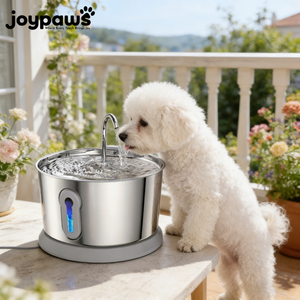 Bebedero Inalámbrico <span class=keywords><strong>para</strong></span> Gatos con Batería <span class=keywords><strong>de</strong></span> 5000 mAh, Dispensador <span class=keywords><strong>de</strong></span> <span class=keywords><strong>Agua</strong></span> <span class=keywords><strong>para</strong></span> Mascotas <span class=keywords><strong>de</strong></span> Acero Inoxidable <span class=keywords><strong>de</strong></span> 4L/135oz con Sensor <span class=keywords><strong>de</strong></span> Movimiento - Product Image 1