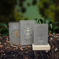 Vente en gros de cartes de tarot de haute qualité avec impression personnalisée et estampage d'or