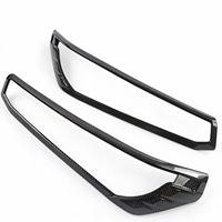 Garniture de phare avant, cache de feux arrière, protection de seuil de porte extérieur, pare-pluie de vitre pour Toyota Hilux Travo 2025+