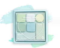 Nouveau design innovant Hot Mini Gradient Sticky Notes Palette de fard à paupières Notes autocollantes de couleur saisonnière