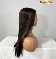 Peluca de Cabello Humano Virgen de Alta Calidad, Sin Procesar, Apta para Decoloración, Cabello Humano Real Liso, Pedidos al por Mayor Disponibles para Distribuidores
