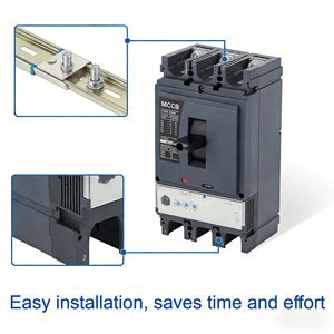 Interruptor Automático de Caja Moldeada (MCCB) de Alta Calidad con Certificación CE, 63A-125A 3P/4P, Directo de Fábrica - Product Image 4