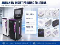 Imprimante jet d'encre UV industrielle pour l'impression de codes QR, de dates et de lots sur les emballages alimentaires