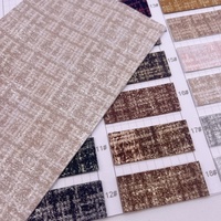 Tissu en cuir PU gaufré vintage, simili cuir de luxe pour la fabrication de canapés, de sacs à main et de chaussures