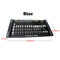 Console DJ professionnelle Crocodile 2024 contrôleur fer DMX 512 pour éclairage de scène lumières mobiles