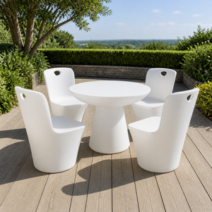 <span class=keywords><strong>Canapé</strong></span> LED Lumineux Moderne pour <span class=keywords><strong>Jardin</strong></span>, Couleurs Changeantes, Éclairé, Étanche, Anti-UV, Recyclable, <span class=keywords><strong>en</strong></span> PE Écologique et Durable pour Aménagement Paysager - Product Image 4