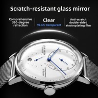 Montre personnalisée avec logo OEM à bas prix, vente en gros de montres-bracelets pour hommes avec un design luxueux, entièrement étanche, montres chronographes pour hommes