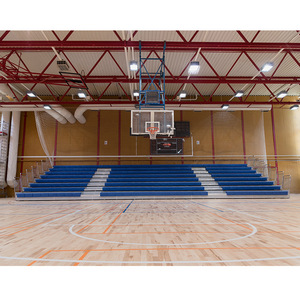 ที่นั่งแบบเคลื่อนย้ายได้สำหรับสนามกีฬาโรงเรียน 750 ที่นั่ง แถวเก้าอี้ - Product Image 3
