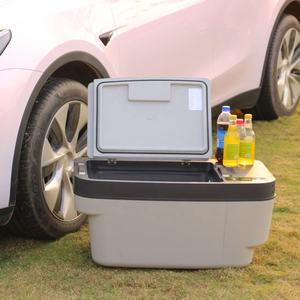 <span class=keywords><strong>Voiture</strong></span> <span class=keywords><strong>de</strong></span> transport portable DC 12/24v Anti-vibration 35L pour tesla modèle Y/X/3/S <span class=keywords><strong>coffre</strong></span> <span class=keywords><strong>voiture</strong></span> réfrigérateur Tesla réfrigérateur pour <span class=keywords><strong>coffre</strong></span> personnalisé - Product Image 2