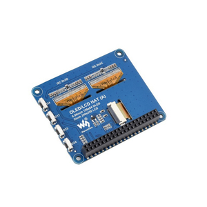 Raspberry Pi OLED/LCD HAT avec écran principal IPS LCD de 2 pouces et deux écrans secondaires OLED bleus de 0,96 pouce - Product Image 5