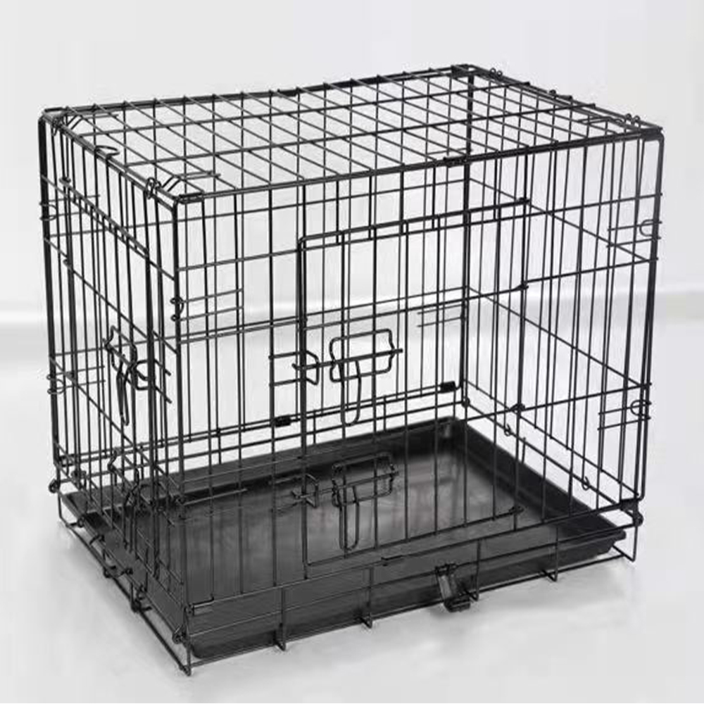 Stainless Steel Collapsible Dog Cage For Large Medium And Small Pet