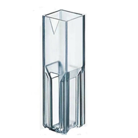 Cuvettes de réaction jetables, micro-gobelets pour échantillons, 1,5 ml, 2,5 ml, 4,5 ml, cuvettes en plastique pour spectrophotomètre